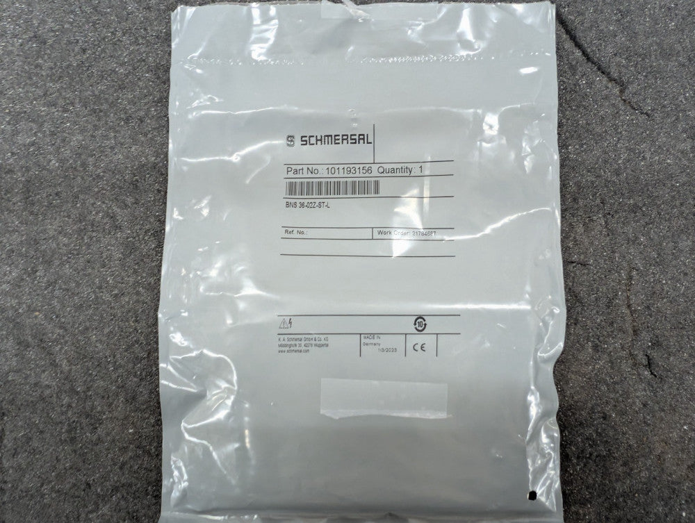 New, Schmersal, BNS 36-02Z-ST-L, SAFETY INTERLOCK SW, DPST, 0.4A, 75VDC