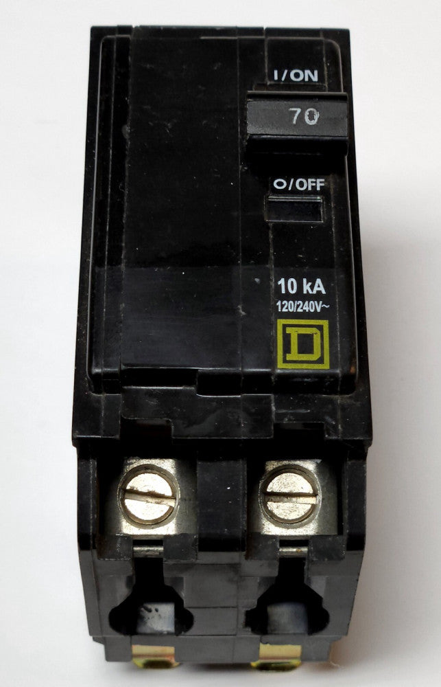 SQUARE D QO270 2 Pole 70 AMP Type QO Circuit Breaker