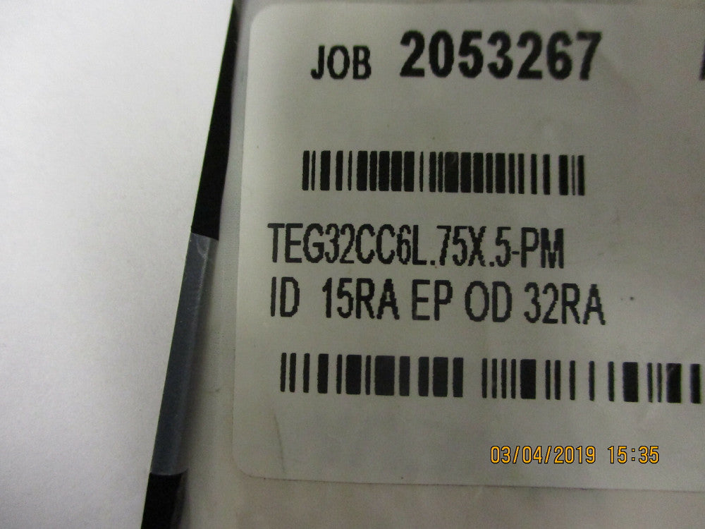 TEG32CC6L.75X.5-PM SF4 MaxPure VNE Stainless Eccentric Reducer BRAND NEW!