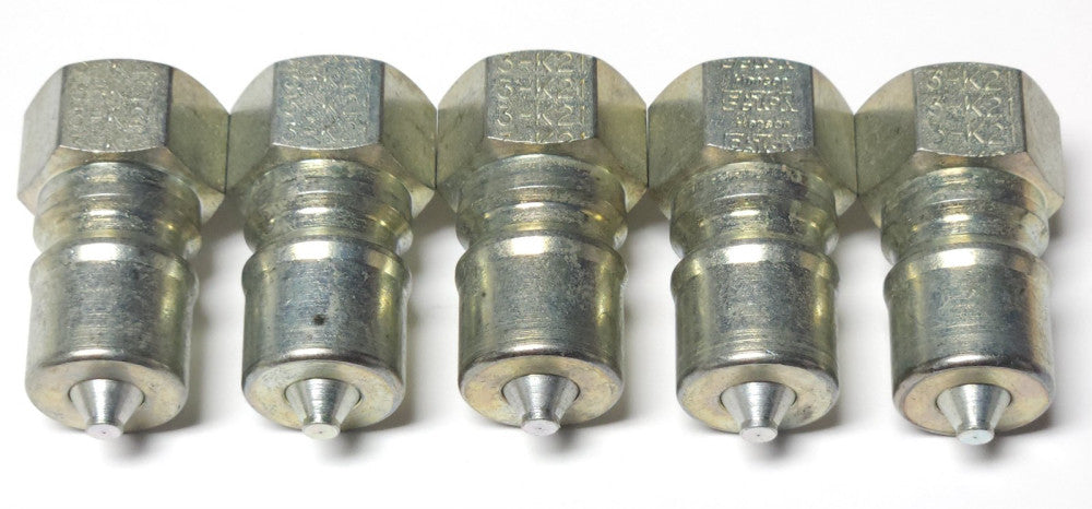 LOT OF 5 EATON HANSEN 3-K21 Aeroquip 3 K21 Hydraulic HK Series NIPPLE Coupling