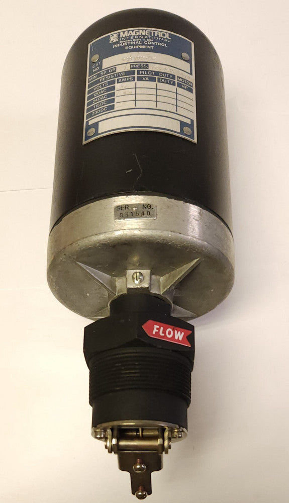 MAGNETROL XF10 1D28 AAF FLOW VANE FLOW CONTROL Switch 1000 PSI 450°F 120 VAC 13