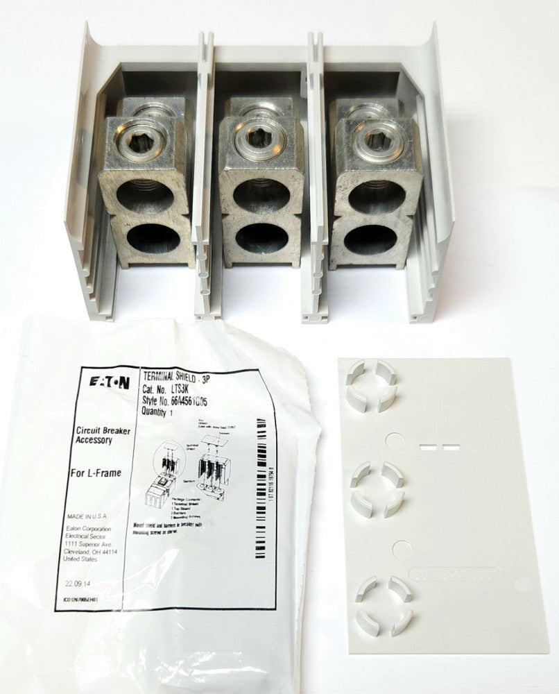 EATON CUTLER HAMMER 3TA632LK Lug Kit Lightly Used with New LTS3K Shield Kit