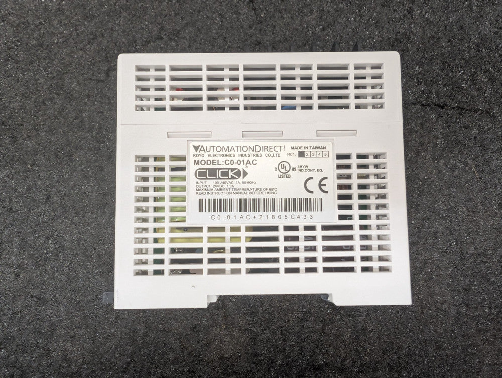 Used, Automation Direct, CO-01AC, 1.3A 24V POWER SUPPLY