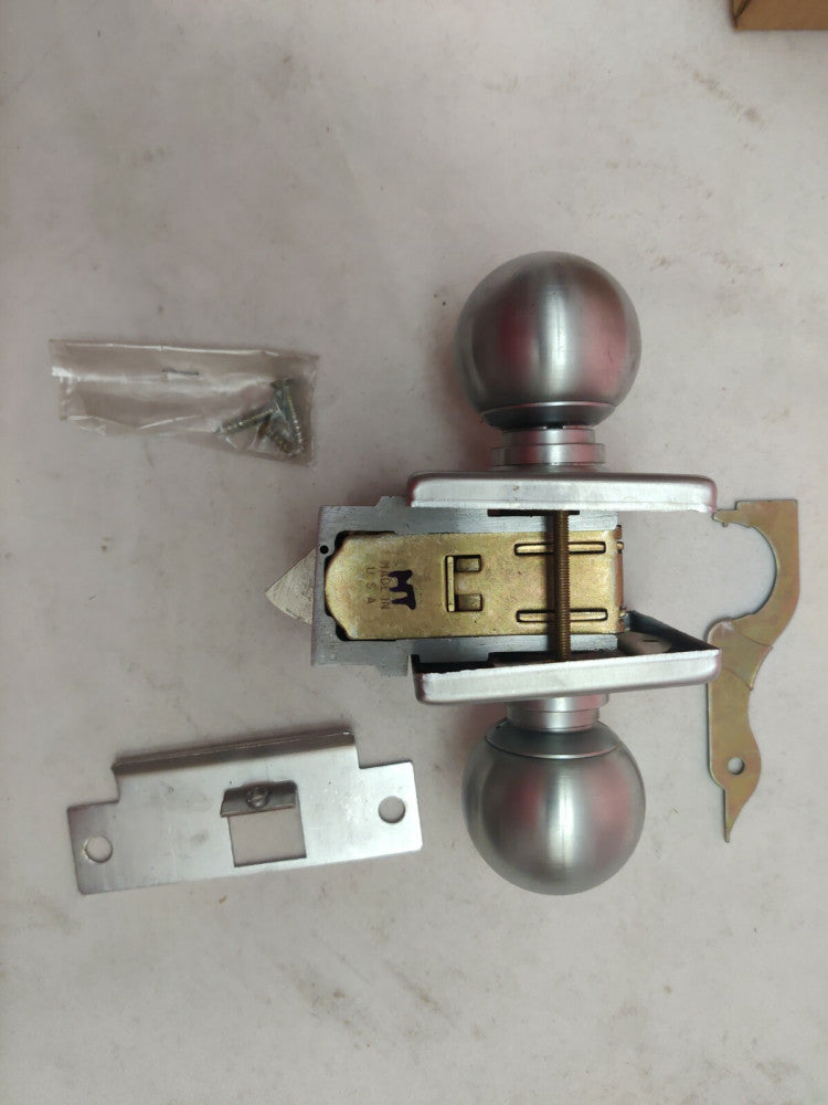 Yale Monolock 6201 CA 26D Satin Chrome Finish Door Knob Lock Dormitory Orb RH
