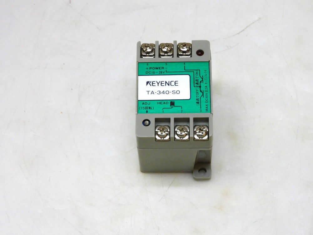 KEYENCE TA-340-SO SENSOR AMPLIFIER 10~28VDC