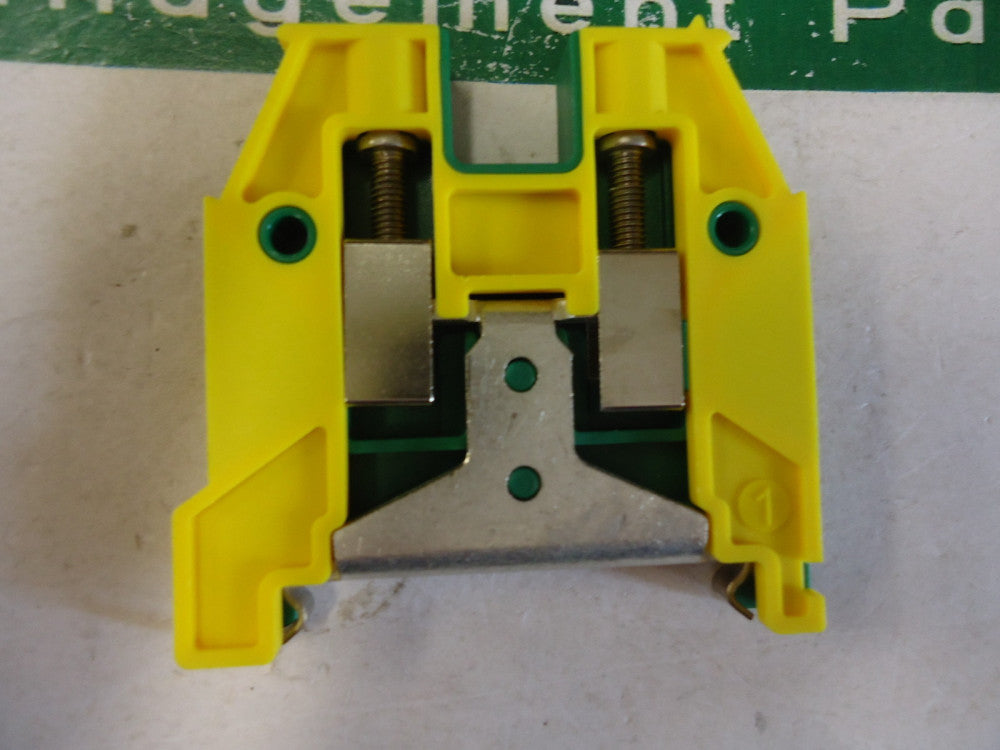 1492-WG6, Allen Bradley, Terminal Block, Green/Yellow, 22-10AWG, BRAND NEW!