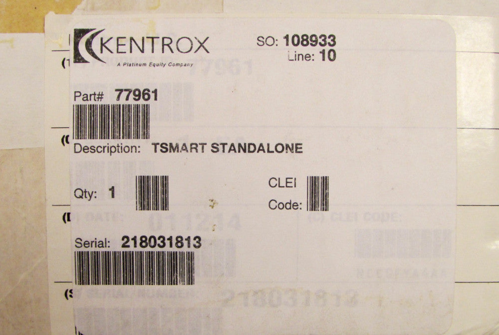 ADC KENTROX 77961 TSMART STANDALONE CSU Network Monitor