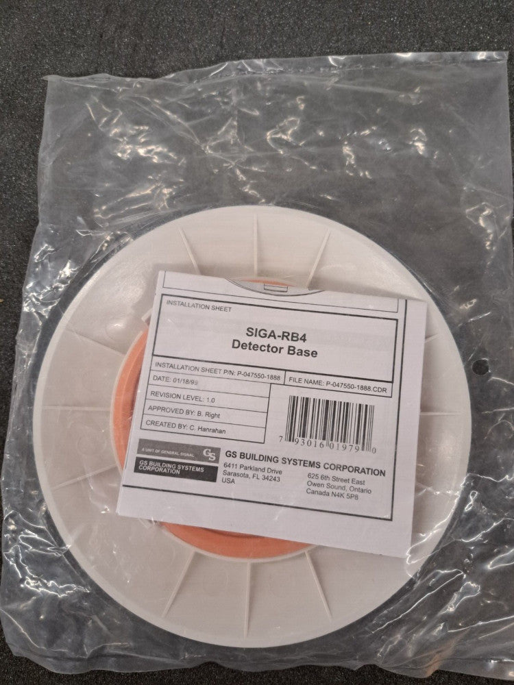 New, EST, SIGA-RB4, Detector Bases