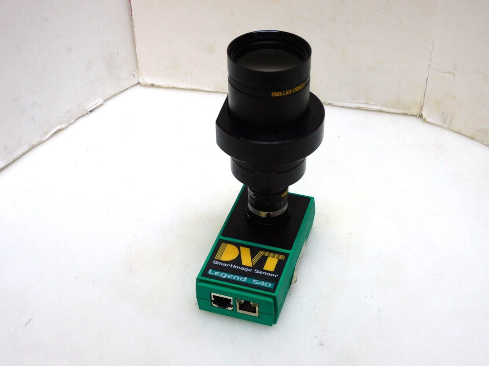 DVT SMART IMAGE SENSOR LEGEND 540M W/ MELLES GRIOT MAGNI LENS & INV 59 LGU 042