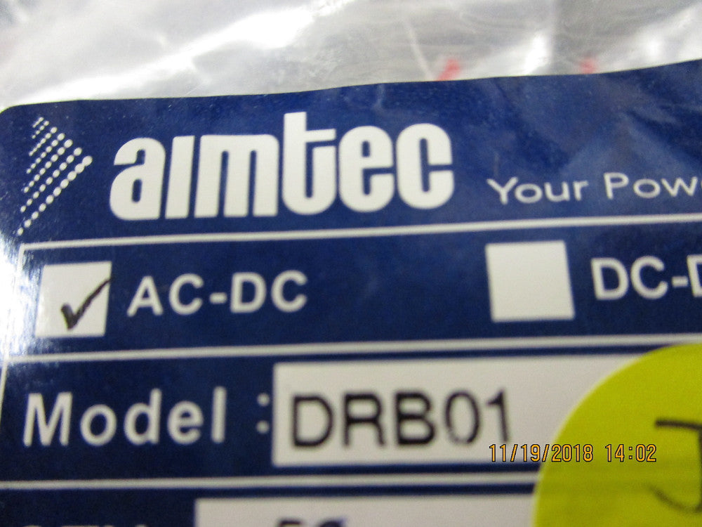 DRB01 Aimtec DIN Rail Bracket Kit for AC-DC/DC-DC Converter BRAND NEW! 50 Pieces
