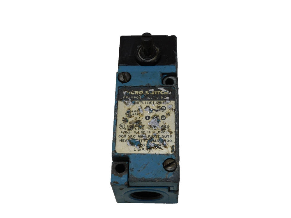 Micro Switch LSA1A Heavy Duty Limit Switch 600VAC 10A