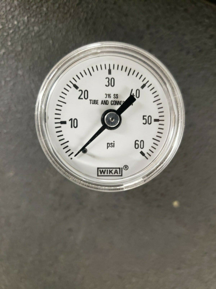 NEW, WIKA, Type 131.11-1.5-CBM-1/8NPT-0-60, P/N - 9118101, Utility Gauge