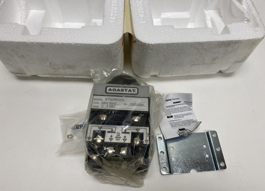 New Tyco Agastat E7022BB004 Timing Delay Relay Nuclear .5-5 Sec 2-1437484-0