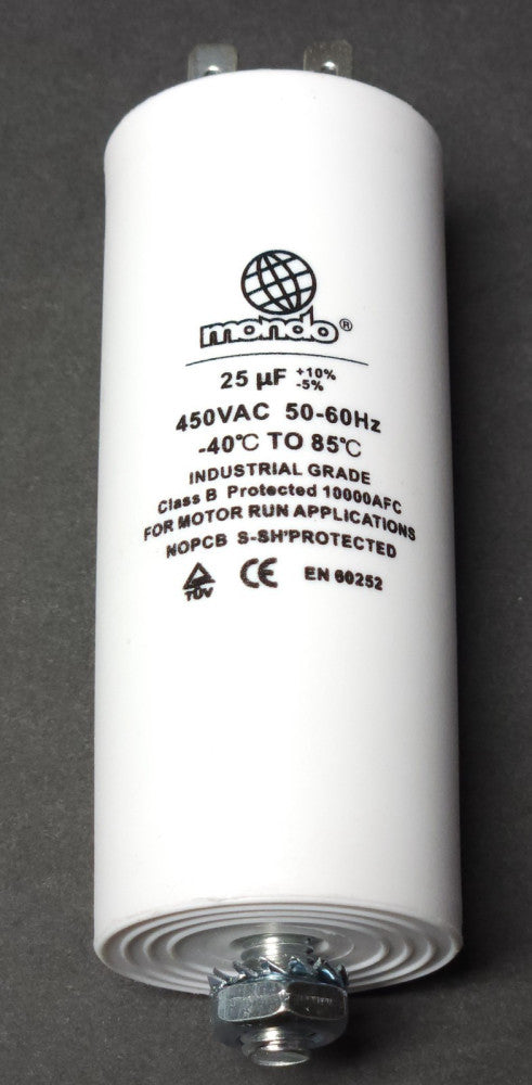 MONDO DUCATI X003K3L307 Motor Run ENERGIA Capacitor 25μF/450V 450 VAC 25μF