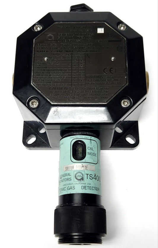 GM GENERAL MONITORS TS400 Junction Box $ TS400 Toxic Gas Sulfur DIOXIDE SENSOR