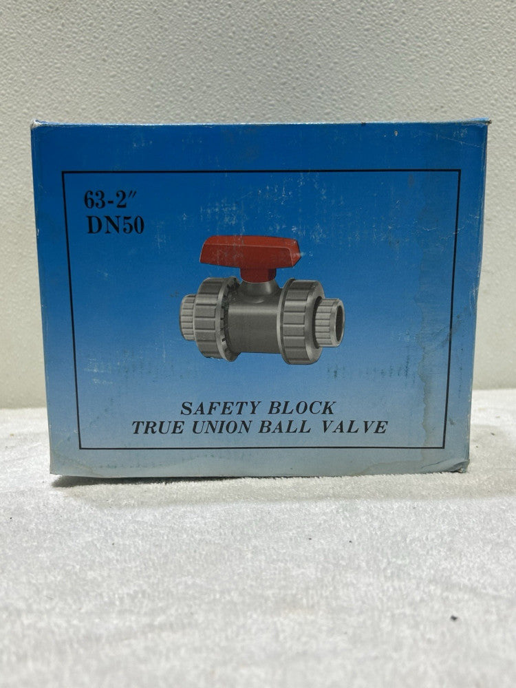 Saftey Block True Union Ball Valve 63-2 DN 50