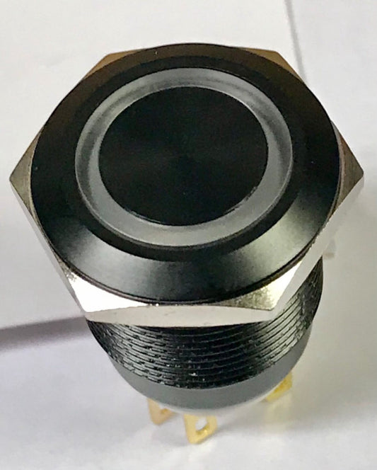 E Switch PV4F2Y011 345 SPEMCO 750302158021A 24V 19MM Illuminated Pushbutton 2AMP