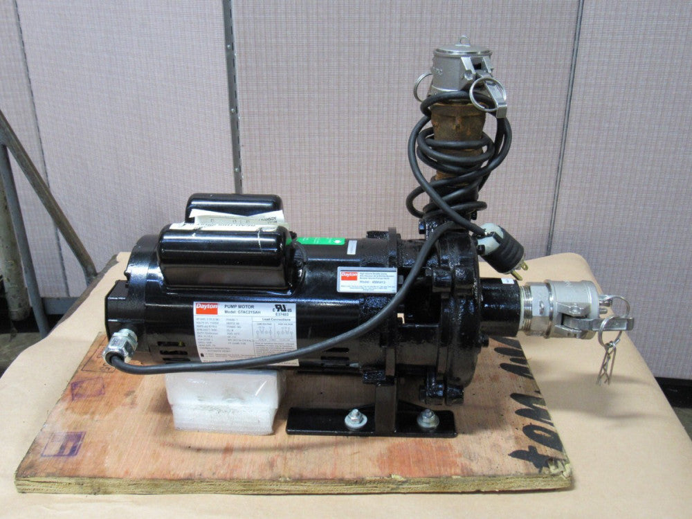 DAYTON HIGH VOLUME BOOSTER PUMP 45MW13 GTAC21SAH .75 HP 1PH 3450RPM 56J 115/230V