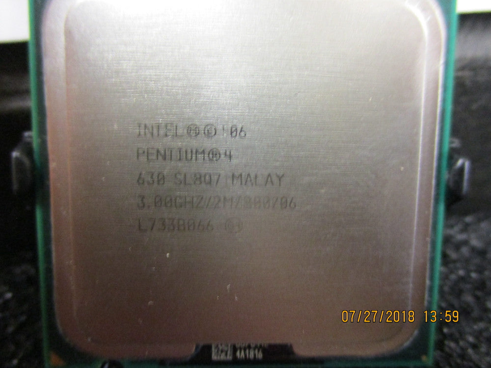HH80547PG0802MM S L8Q7 Intel Pentium 4 Processor 630 supporting BRAND NEW!