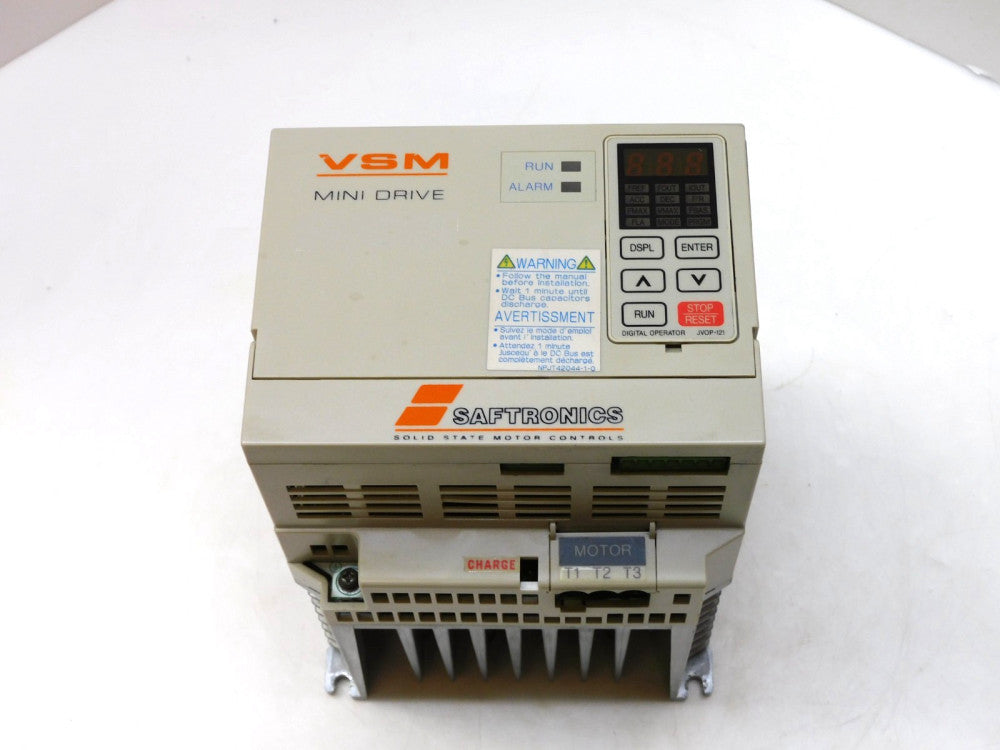 VSM MINI DRIVE CIMR-XCBU41P5 SAFTRONICS SOLID STATE MOTOR CONTROLS 3PH 380-460V