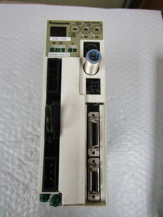 Panasonic MQDB012AAD02 AC Servo Drive 200-240Vac 1 PH 100W WATT