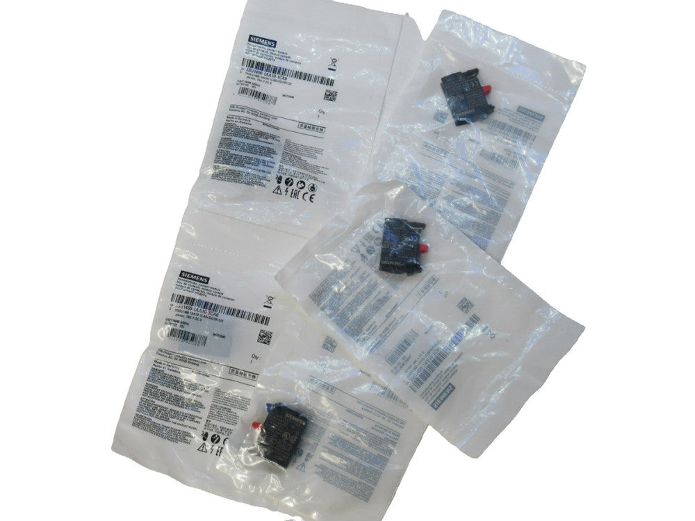 Siemens 3SU1400-1AA10-1CA0 Contact Module (New - Lot of 5)