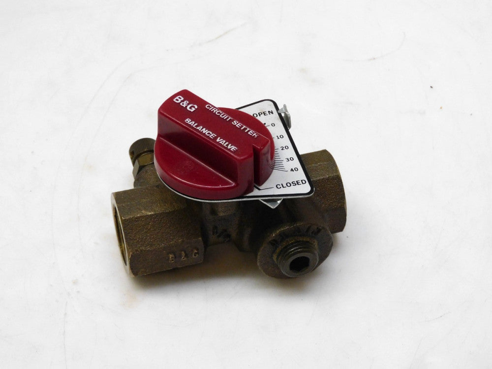 BELL & GOSSETT B&G 117414 CIRCUIT SETTER BALANCE VALVE 1/2" NPT CB-1/2S