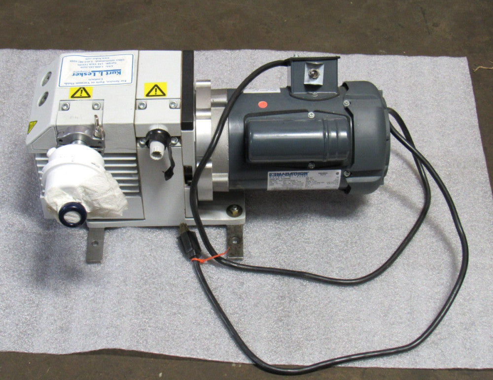 Oerlikon Leybold Trivac D4B Vacuum Pump 1/3 Hp 115/200-230V 1Ph