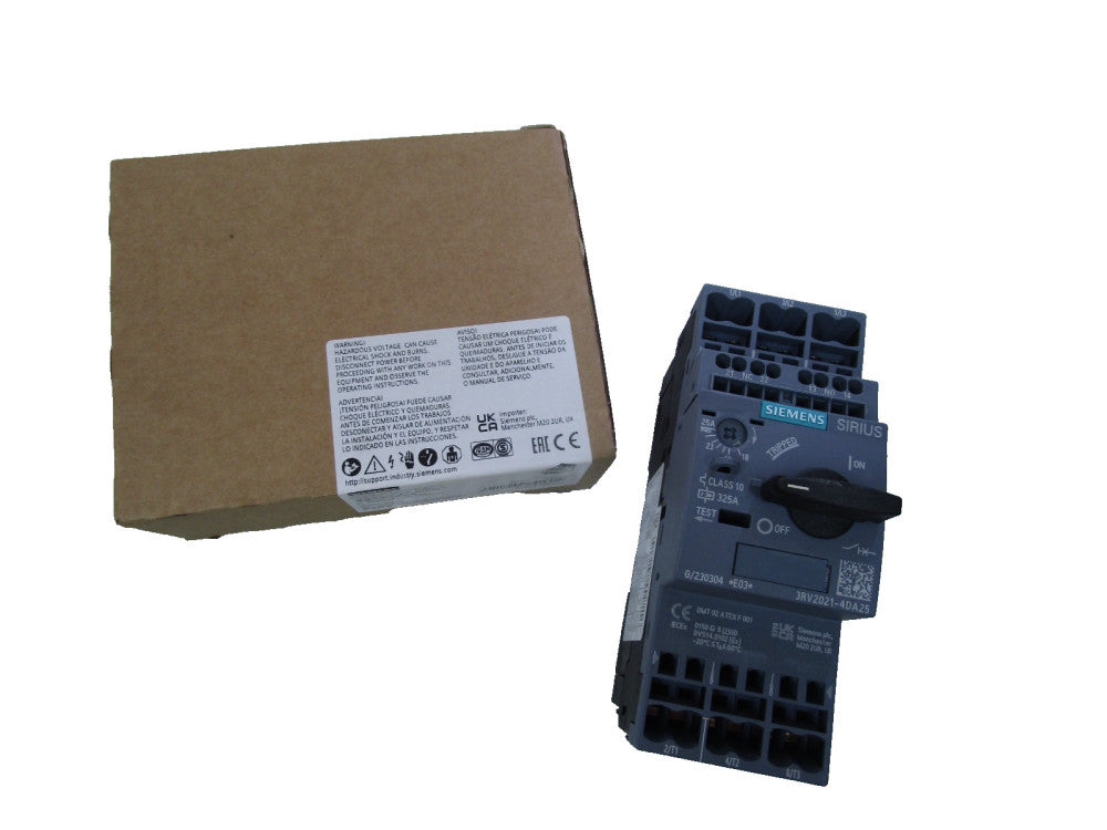 Siemens 3RV2021-4DA25 Manual Motor Starter 18-25A Amp