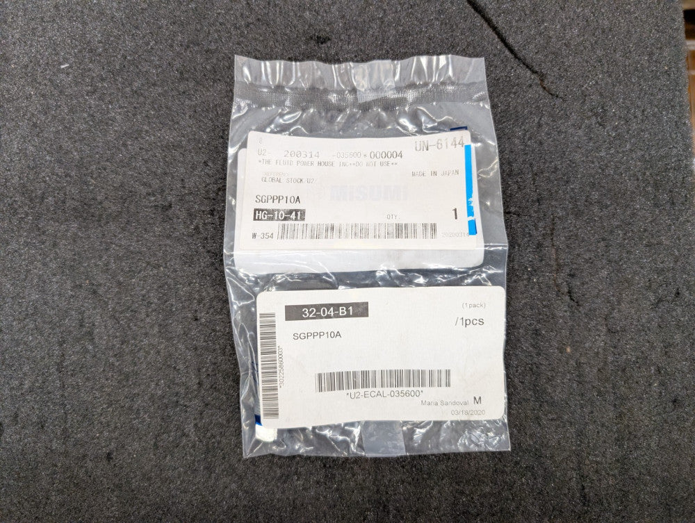 New, Misumi, SGPPP10A, PIPE FITTING - PLUG, MALE, THREADED, LOW PRESSURE 