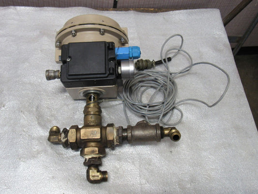 SAMSON ACTUATOR CONTROL VALVE 2780 W/ POSITIONER 3760