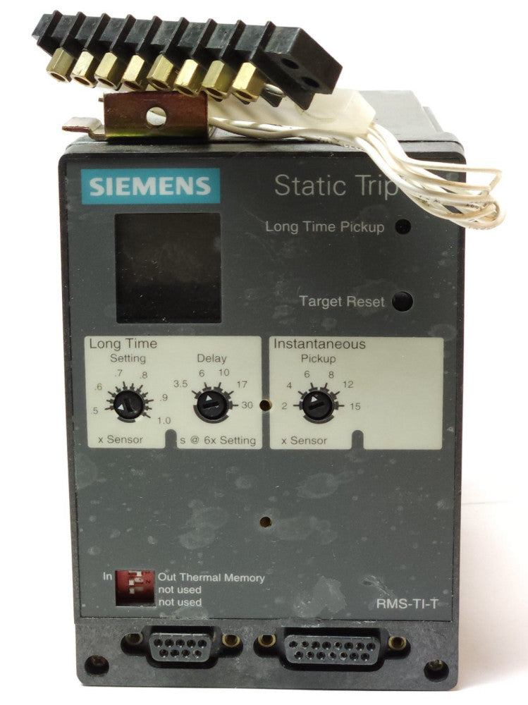 SIEMENS RMS TI T STATIC TRIP III TRIP Unit 18 483 905 504 RMS-TI-T