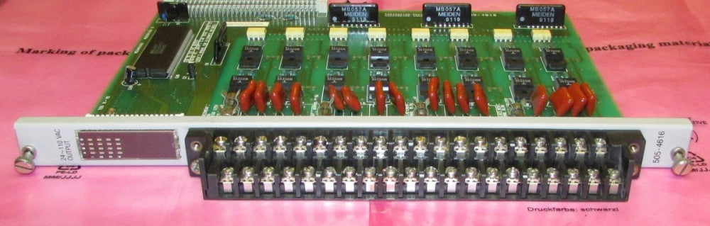 Siemens 505 4616 Output Module 24 VDC 110 VAC