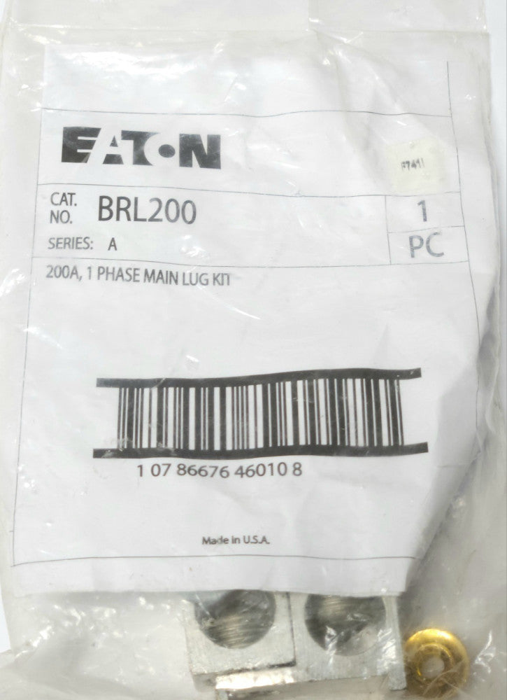 EATON CUTLER HAMMER BRL200 Type BR Breaker Panel 200 AMP Single Phase Main Lug K