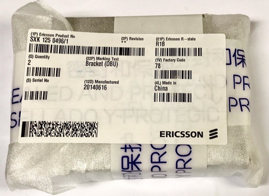 SET OF (2) ERICSSON SXK 125 0496/1 R-State R1B Mounting Bracket