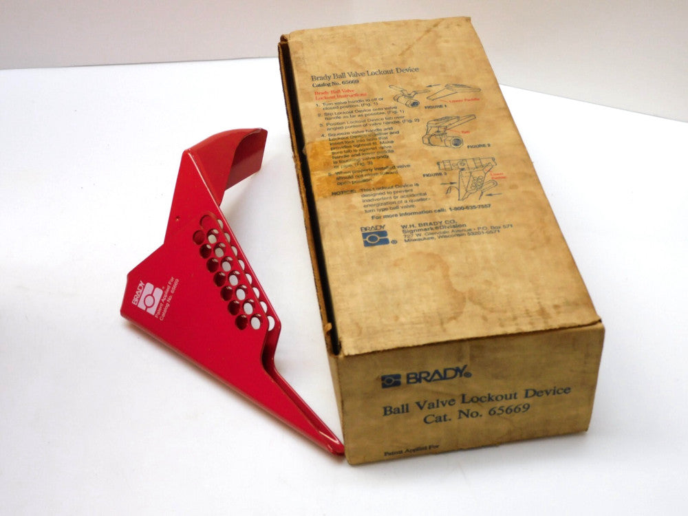 BRADY 65669 BALL VALVE LOCKOUT DEVICE