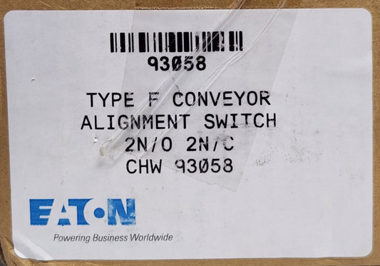 EATON 10316H320Y1 CROUSE HINDS CHW93058 93058 Type F Conveyor Limit Alignment