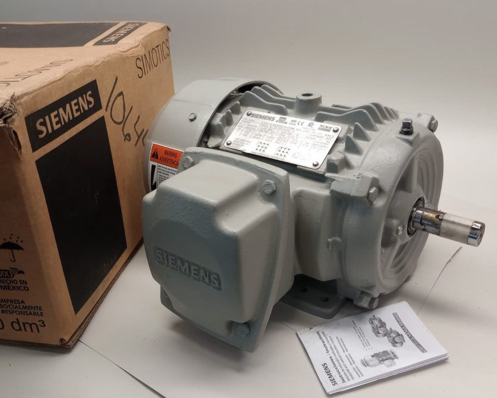 Siemens 1LE23211AB214AA3 Electric Motor SD100 3ph 1hp 230/460V 1755rpm TEFC 143T