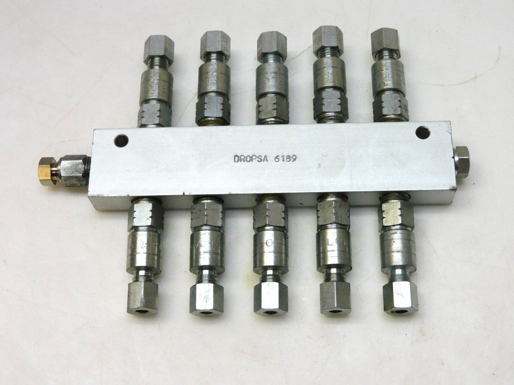 DROPSA 6189 10-POSITION POSITIVE DISPLACEMENT INJECTOR 10