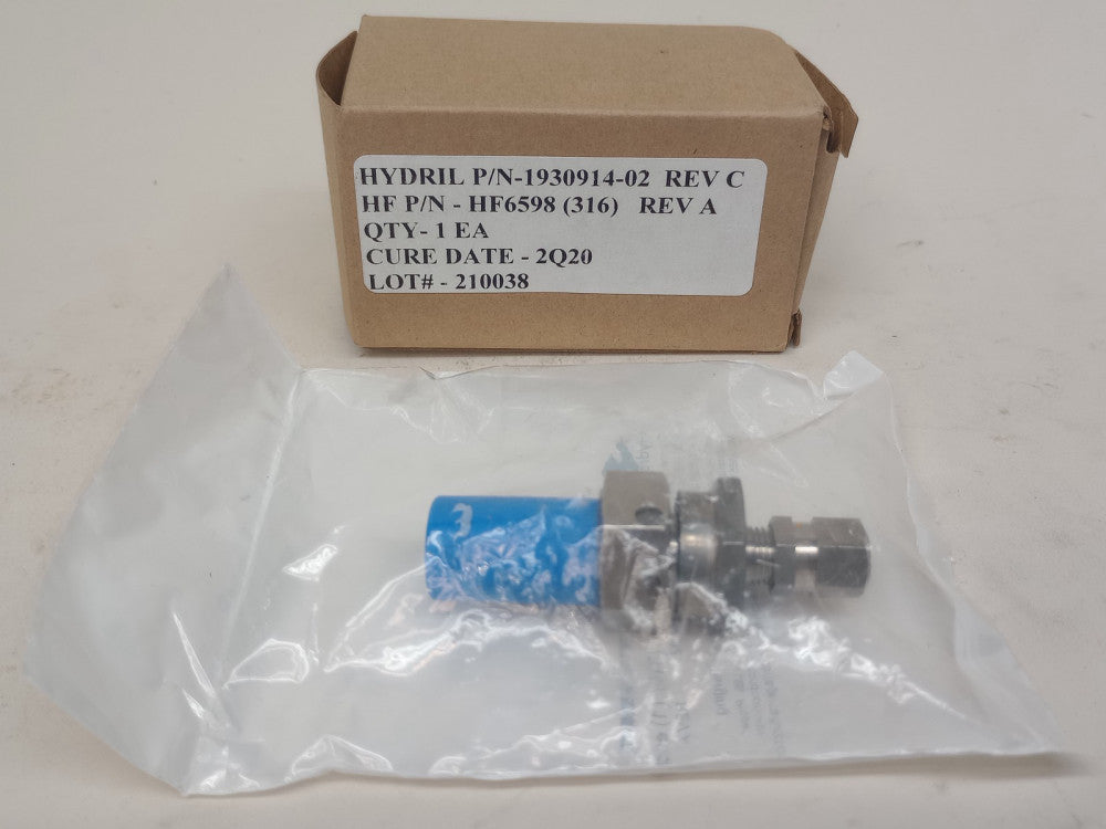Hydro Fitting HF6598 Valve Air Charging 1930914-02