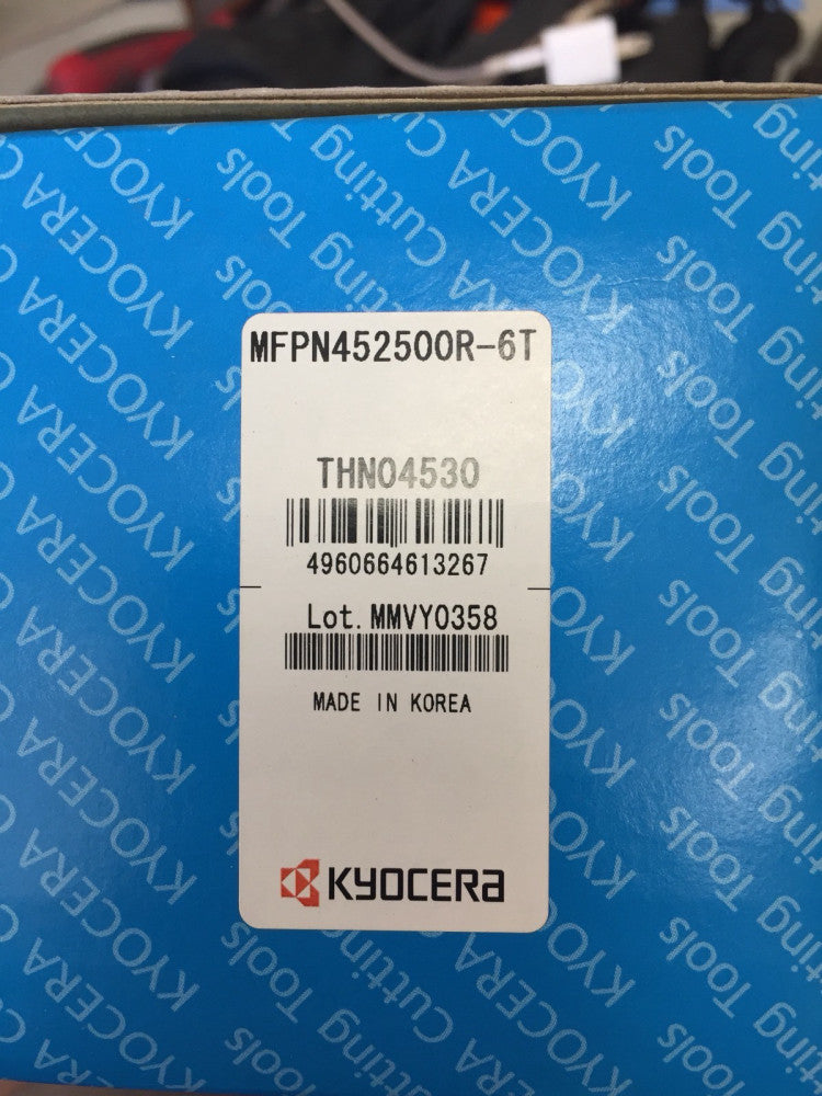 Kyocera MFPN452500R-6T Milling Cutter