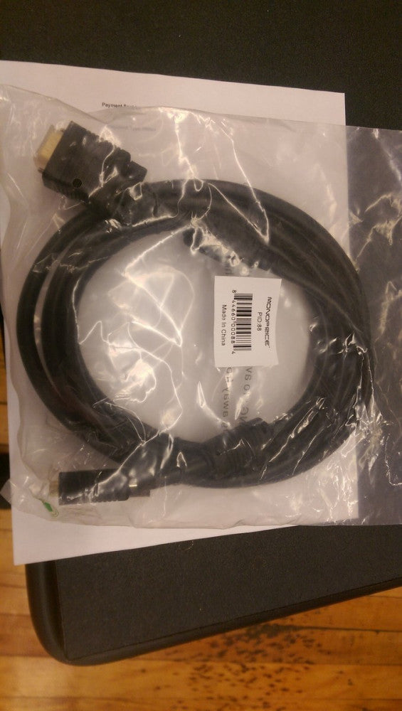 Monoprice, 88, 10ft. SVGA M/F Monitor Cable w/ ferries, Brand New!