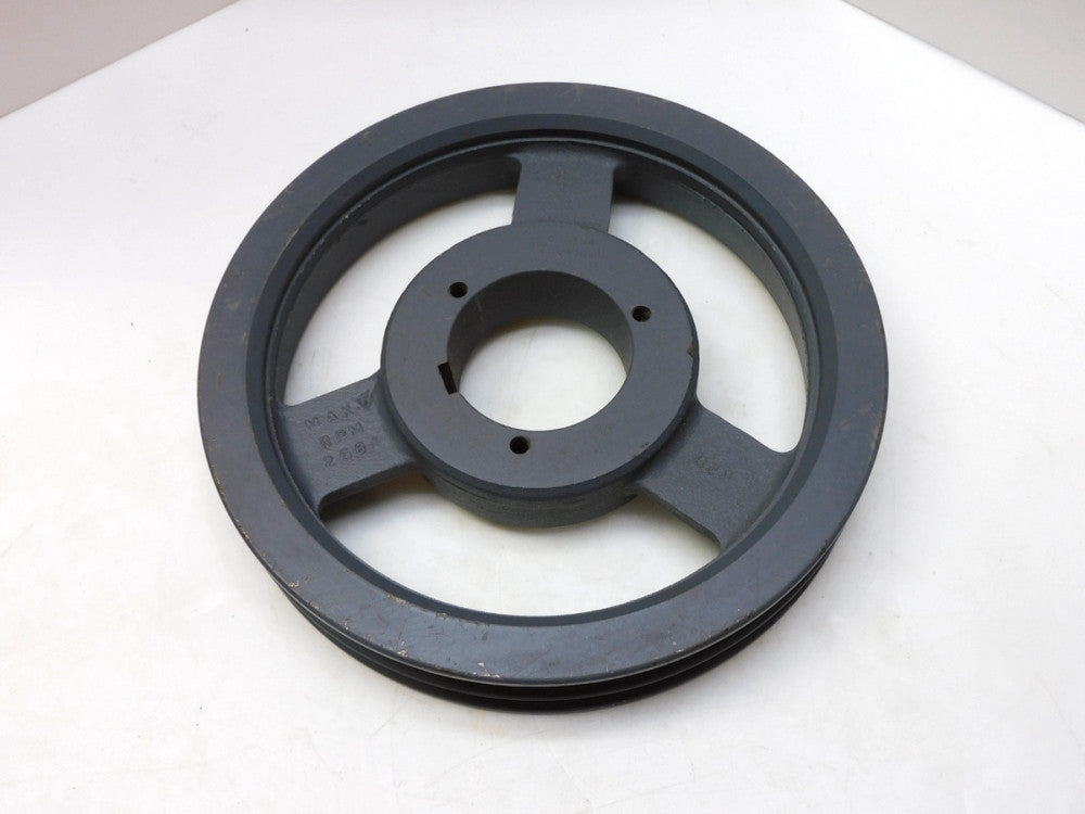 BROWNING 2B5V94 2-GROOVE V-BELT PULLEY 256 RPM 2-5/8" BORE 1/2" KW