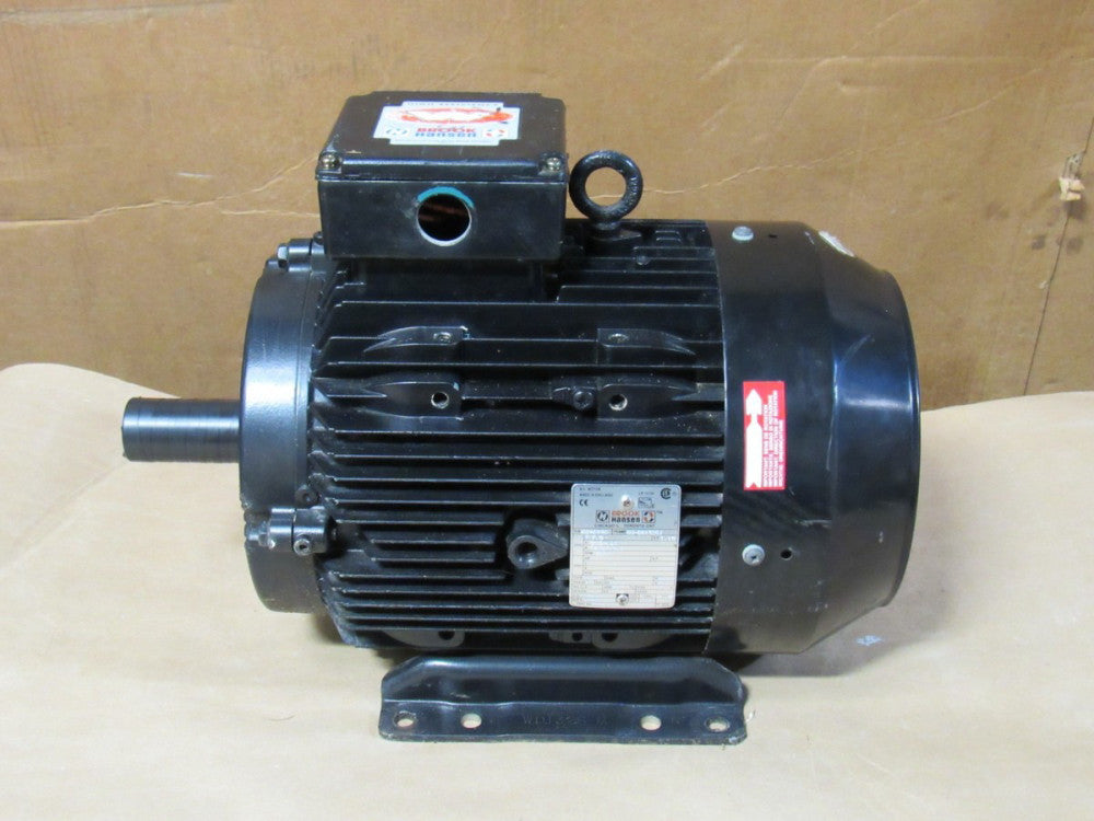 BROOK HANSEN AC MOTOR 8496VTO 7.5 KW 10 HP 230/460V 3480RPM 3PH WU-DA132SJ