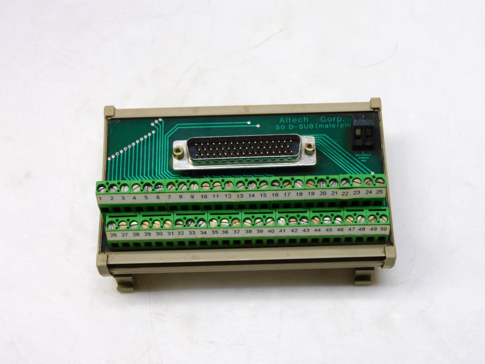 Altech 5744.2 50 D-Sub Male Pin To Terminal Connection Interface