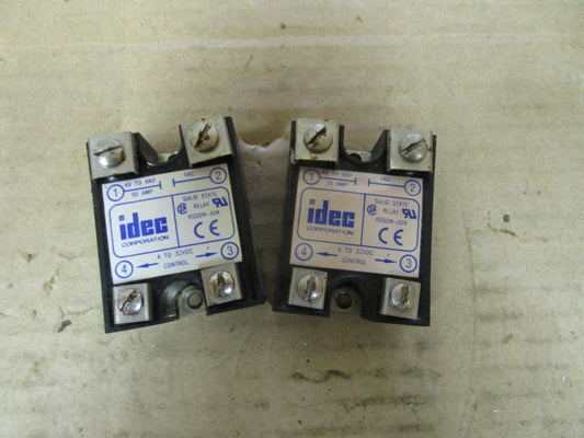 NEW LOT OF 2 IDEC SOLID STATE REALY RSSDN-50A 48-660V 50A AMP