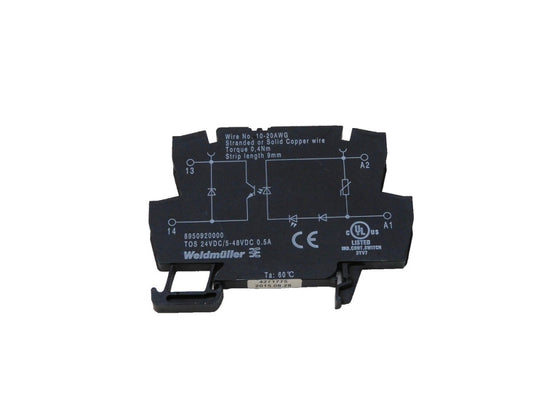 Weidmüller 8950920000 solid state relay 24VDC / 5-48VDC 0.5A