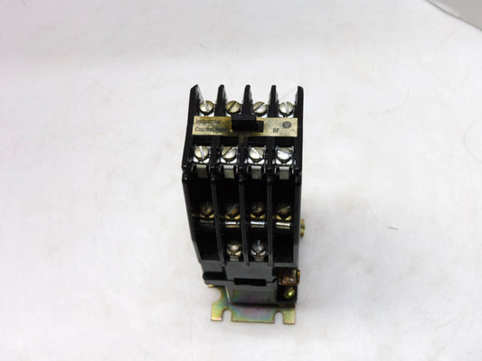 WESTINGHOUSE BF55F CONTROL RELAY STYLE 765A959G01 300V 10A 120V COIL