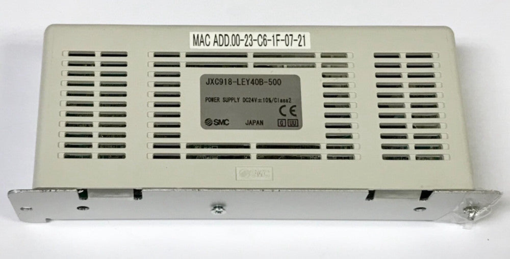 SMC JXC918 LEY40B 500 Type JX Motor Driver PEN Power Supply 24 VDC