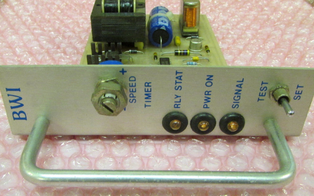 BWI 13-0002 PLC Speed Control Module 13 0002